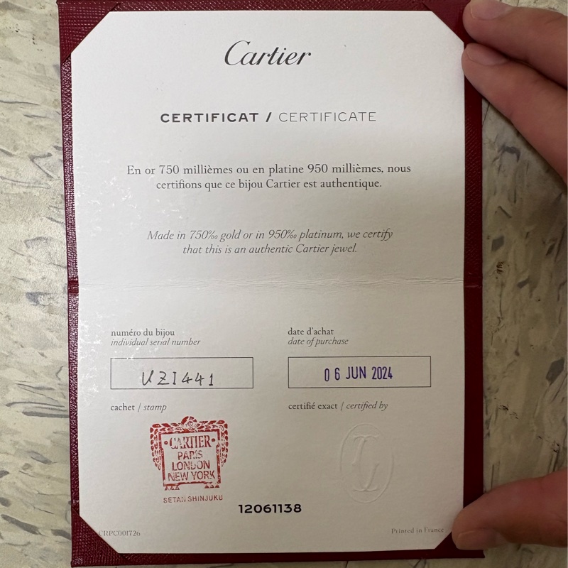 Cartier 卡地亞 Juste Un Clou系列 項鏈 18K 白金-10