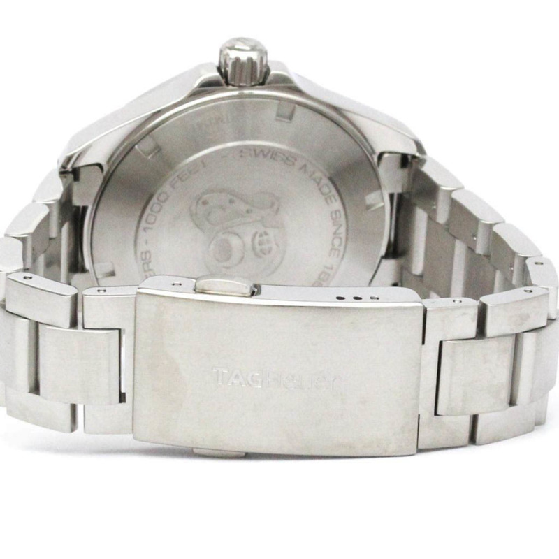 泰格豪雅 Aquaracer 300M 鋼石英男士手錶 WBD1110 拋光-4