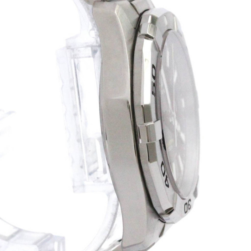 泰格豪雅 Aquaracer 300M 鋼石英男士手錶 WBD1110 拋光-7