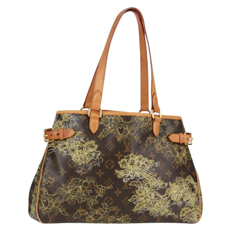 【日本直送】路易威登 Monogram Dentelle Batignolles 水平包 M95399 正品 138964A-0