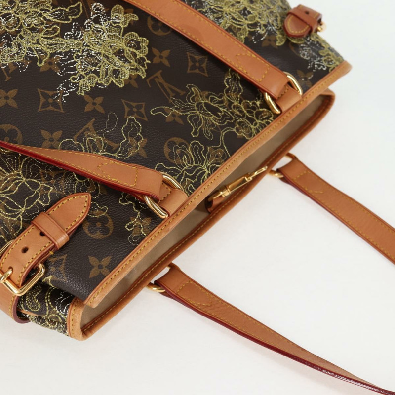 【日本直送】路易威登 Monogram Dentelle Batignolles 水平包 M95399 正品 138964A-6