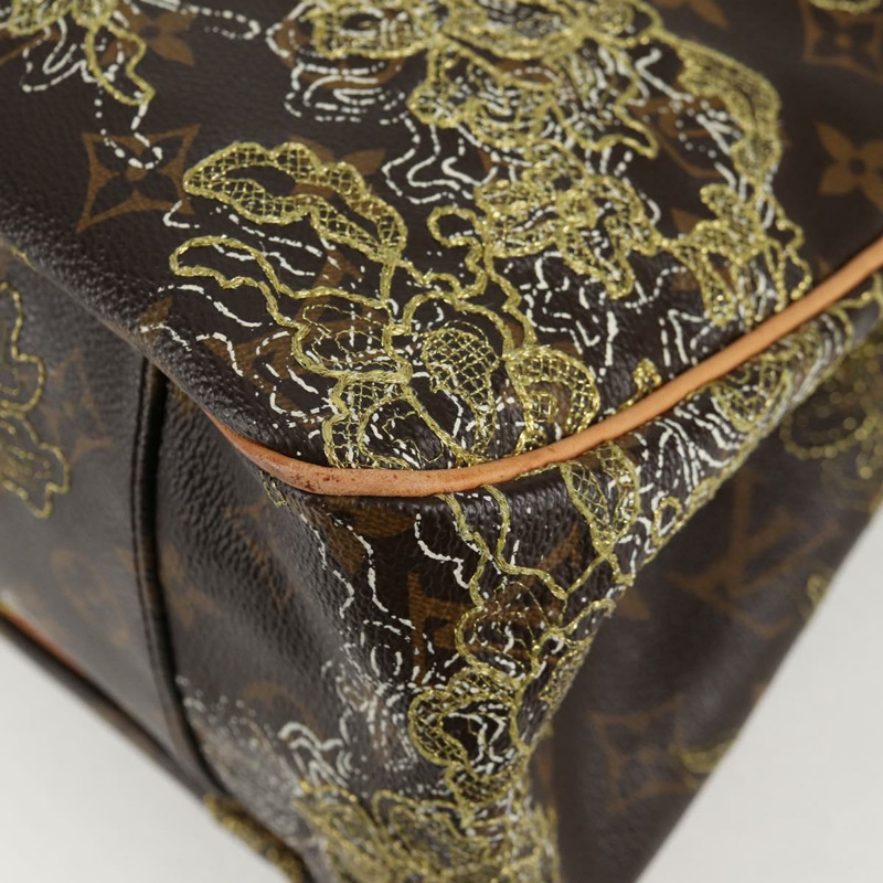 【日本直送】路易威登 Monogram Dentelle Batignolles 水平包 M95399 正品 138964A-15