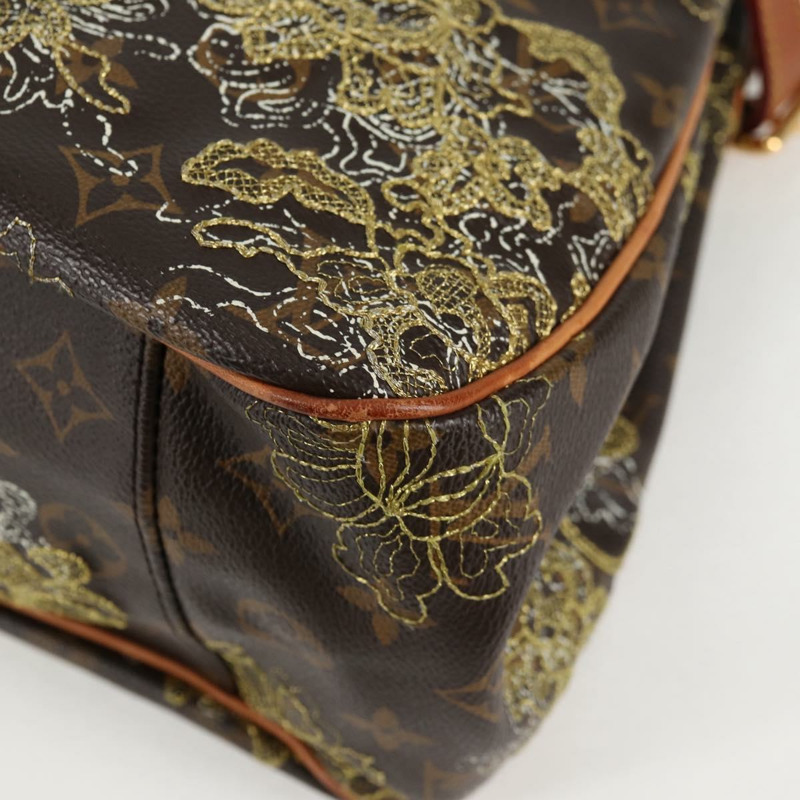 【日本直送】路易威登 Monogram Dentelle Batignolles 水平包 M95399 正品 138964A-17