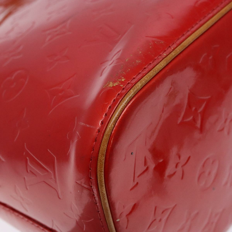 【日本直送】路易威登 Monogram Vernis Houston 手提包 紅色 M91092 LV 授權 ep10186-16