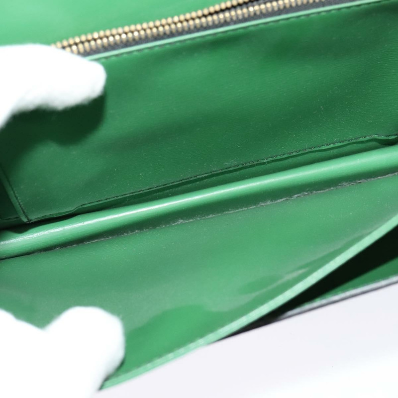 【日本直送】路易威登 Epi Free Run 單肩包 綠色 黑色 M52414 LV 正品 137863-9