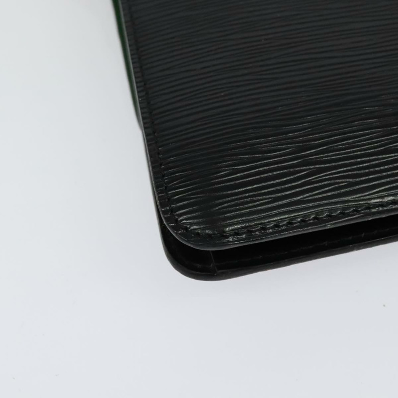 【日本直送】路易威登 Epi Free Run 單肩包 綠色 黑色 M52414 LV 正品 137863-14