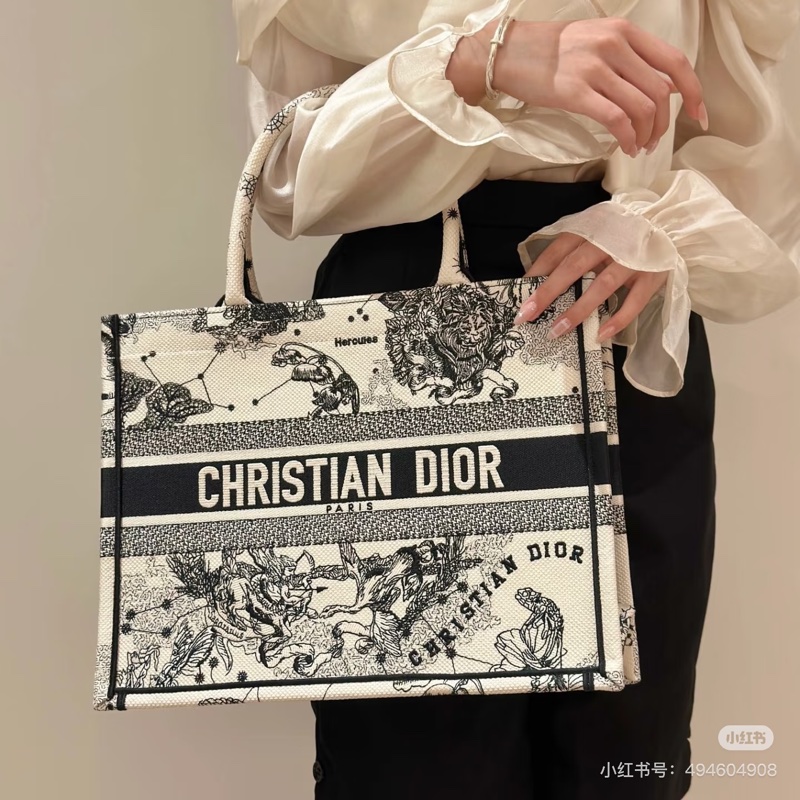 全新全配🈶️購證❤️芯片款❤️ #Dior #星座系列 #booktote #托特包 #中號-2