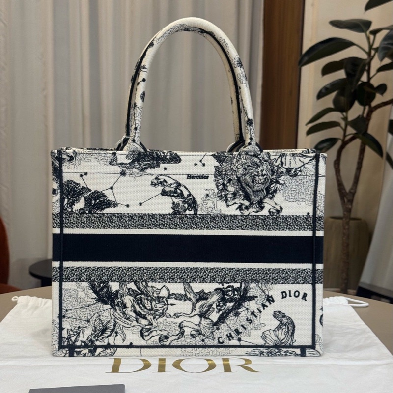 全新全配🈶️購證❤️芯片款❤️ #Dior #星座系列 #booktote #托特包 #中號-4