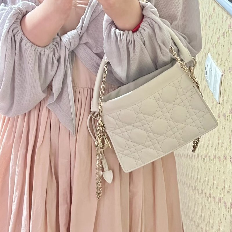 Dior 米色lady milly 98新-0