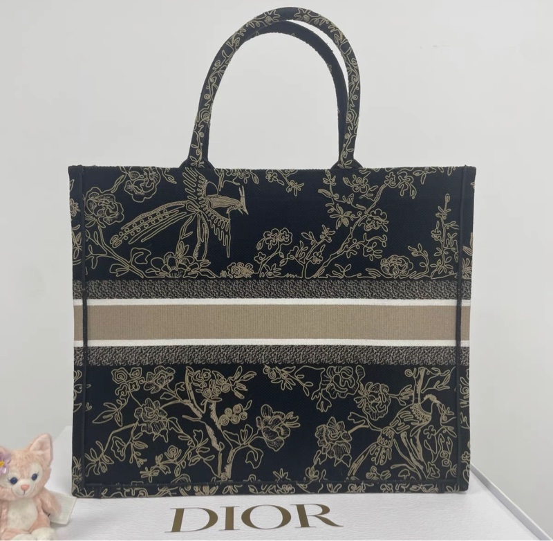 🈶️購證❤️芯片款❤️ Dior #限量款 #金絲線系列 #托特包 #booktote-3