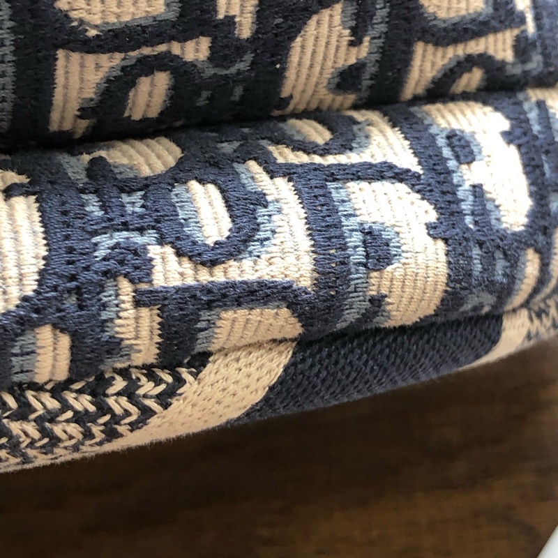 全配🈶️購證芯片款🈶️背帶❤️Dior #中號 #藍色 #刺繡 #馬鞍包-25