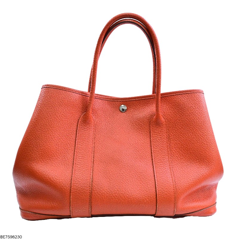 HERMES /愛馬仕 Garden Party36花園包手提包 框Q刻-0