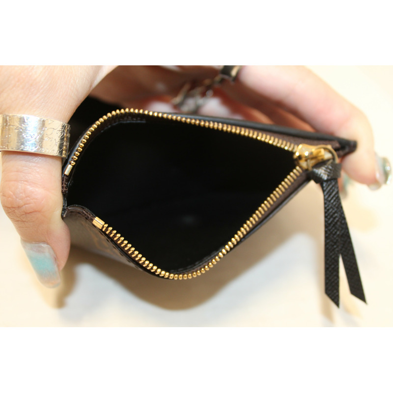 Louis Vuitton Classic Monogram and Monogram Reverse Canvas Victorine Wallet-13