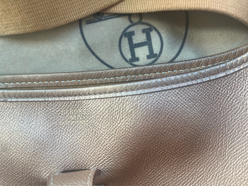 Hermes Evelyne 29 愛馬仕金棕A刻-6