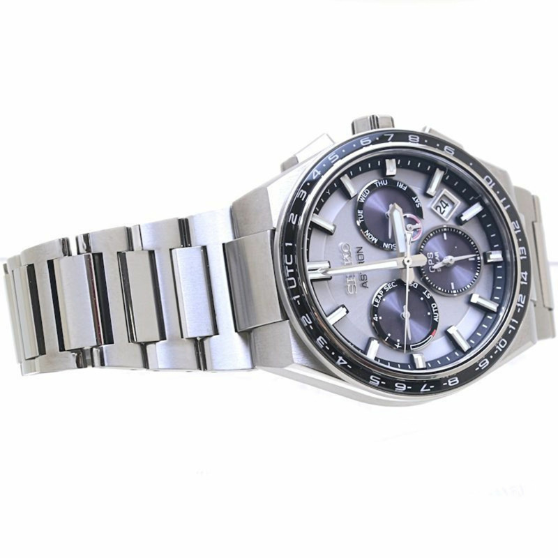 精工 Astron SBXC107 5X53-0BR0 太陽能 GPS 衛星無線電波鈦金屬男式手錶 40075-4