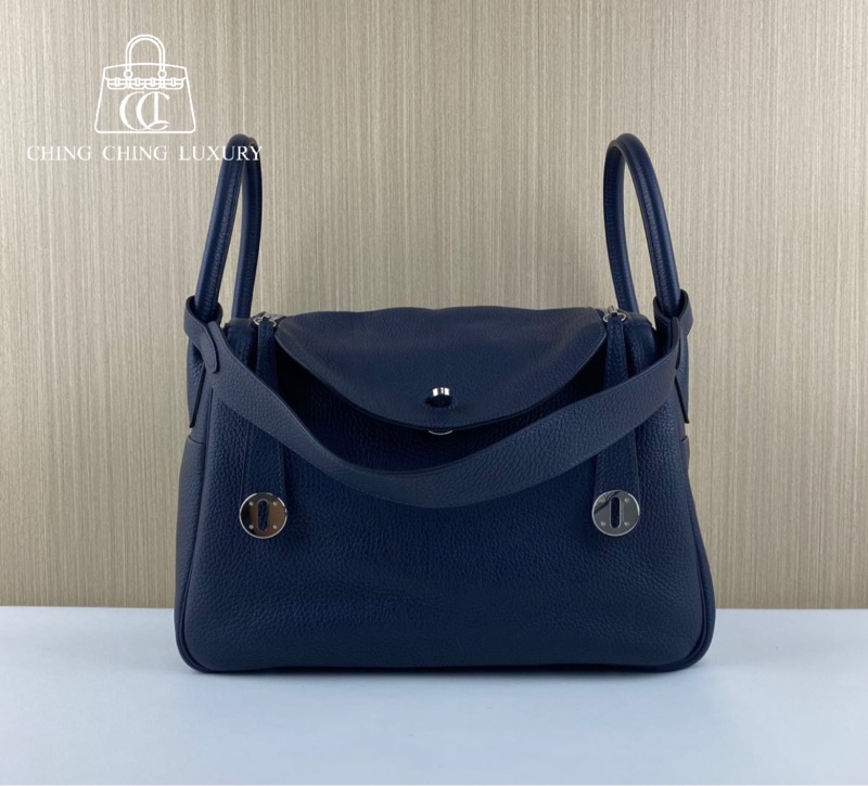 🌈Hermes🌟Lindy 30💙午夜藍銀扣💙98.5新🌟TC皮🌟已Hold🌟-0