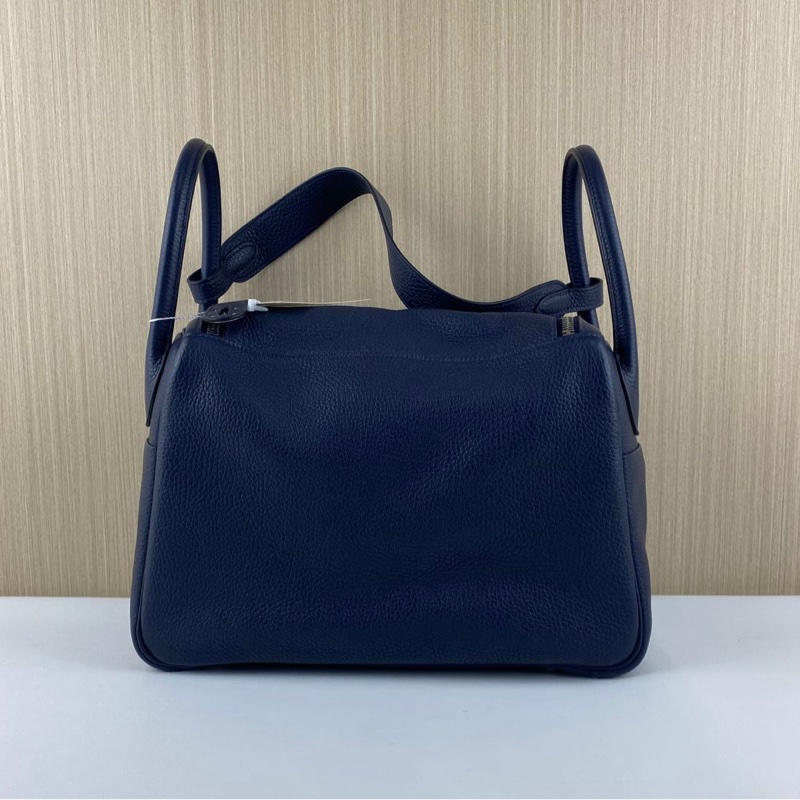🌈Hermes🌟Lindy 30💙午夜藍銀扣💙98.5新🌟TC皮🌟已Hold🌟-9