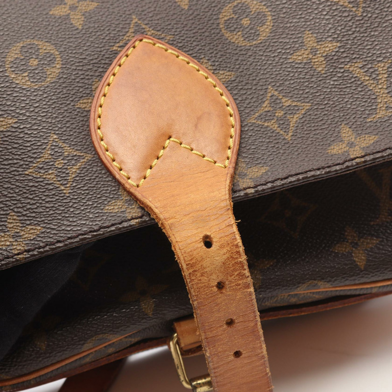 LOUIS VUITTON Cartouchiere 中型單肩包 M51253 字母帆布 二手 女士 LV-5