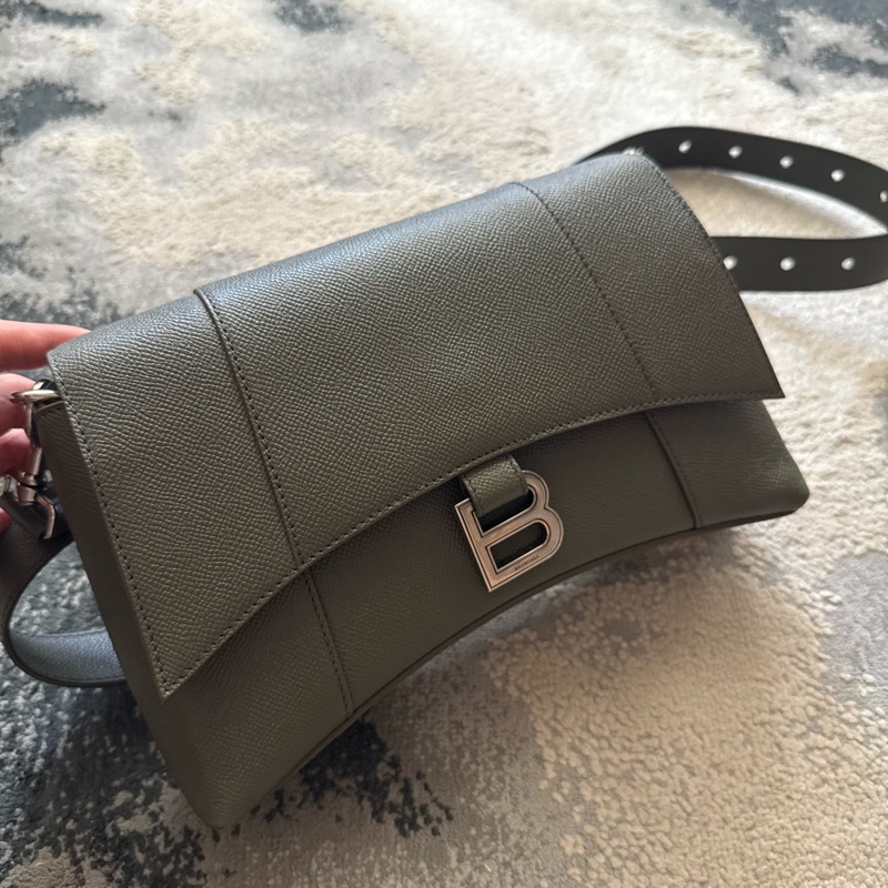 BALENCIAGA downtown XS 軍綠色-3