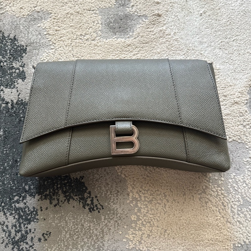 BALENCIAGA downtown XS 軍綠色-5