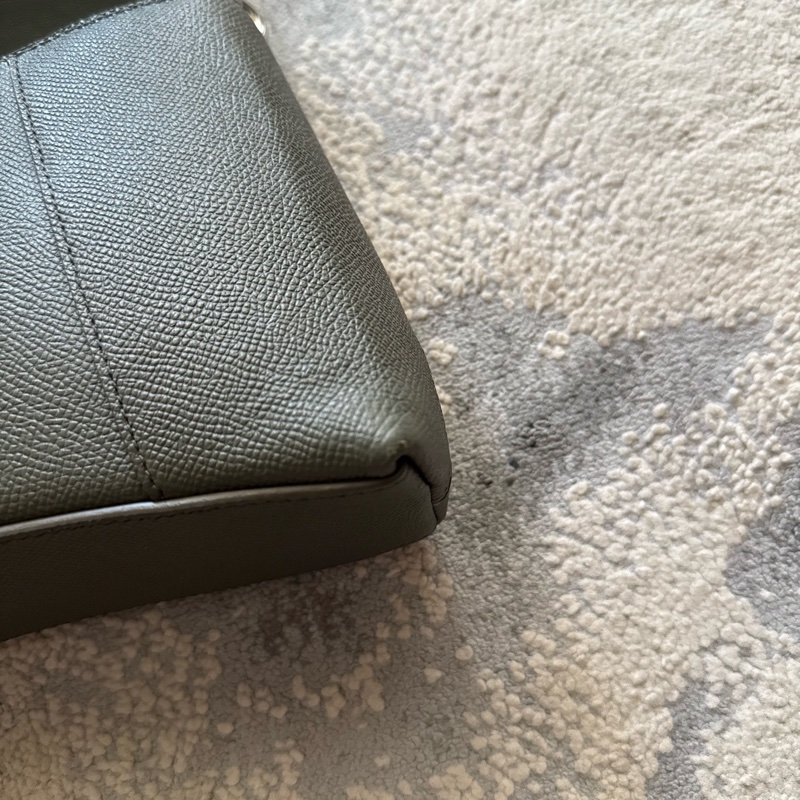 BALENCIAGA downtown XS 軍綠色-13