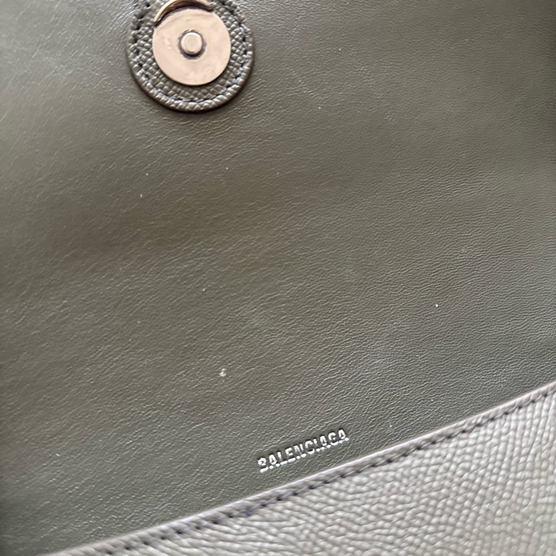 BALENCIAGA downtown XS 軍綠色-15