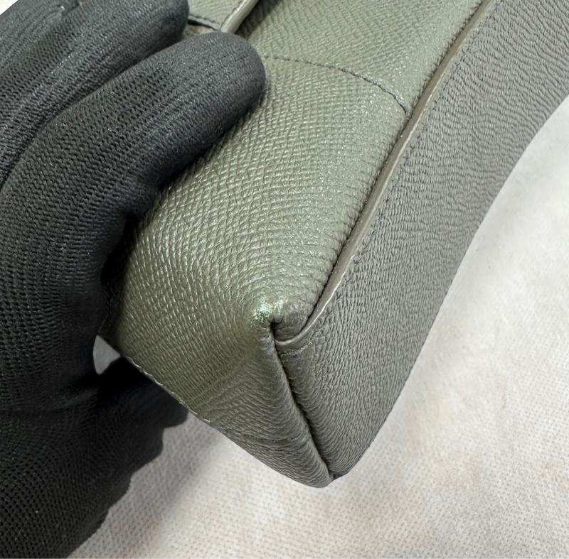 BALENCIAGA downtown XS 軍綠色-19