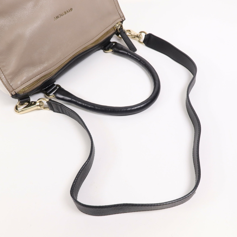 GIVENCHY 牛皮皮革Pandora金扣手挽肩背兩用袋-7