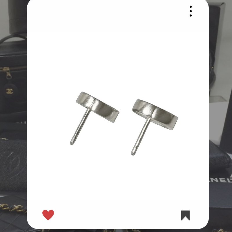 💖 9 月新品上架 🔥💖 ✨超美新到 ！古馳 GUCCI 迷你 GG 銀色耳環 925 純銀🔥GUCCI  熱賣款 GUCCI EARRING-1