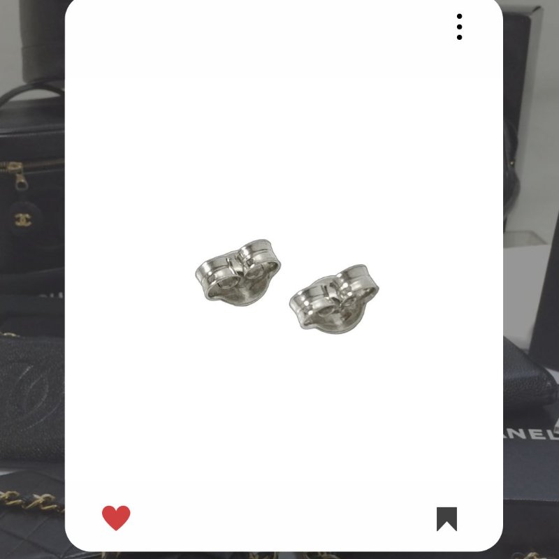 💖 9 月新品上架 🔥💖 ✨超美新到 ！古馳 GUCCI 迷你 GG 銀色耳環 925 純銀🔥GUCCI  熱賣款 GUCCI EARRING-4