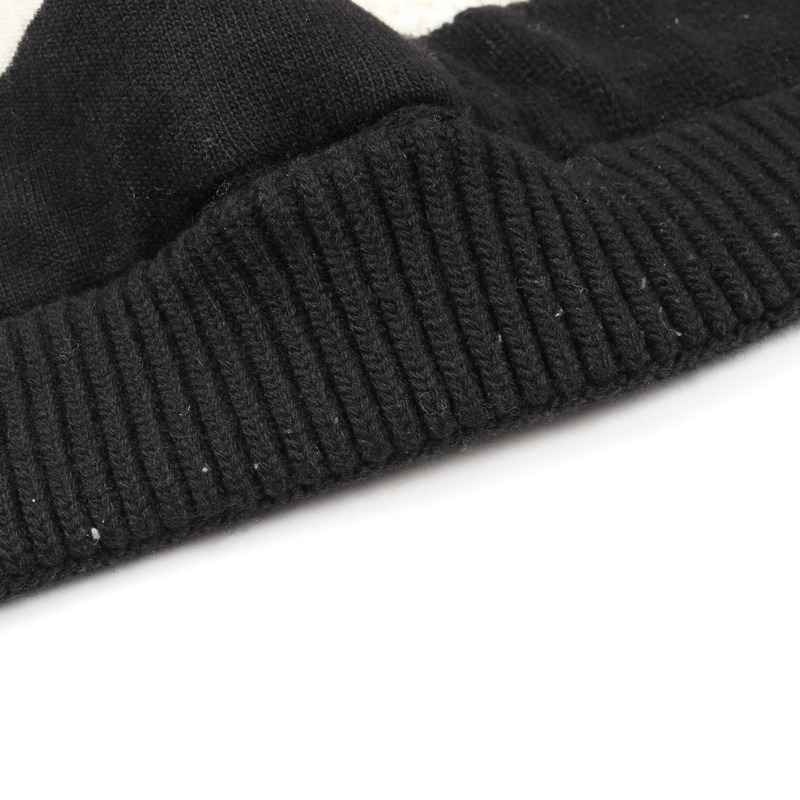 CHANEL COCO 馬克拉鍊絎縫針織連帽衫其他夾克羊毛羊絨白色黑色二手女款-9