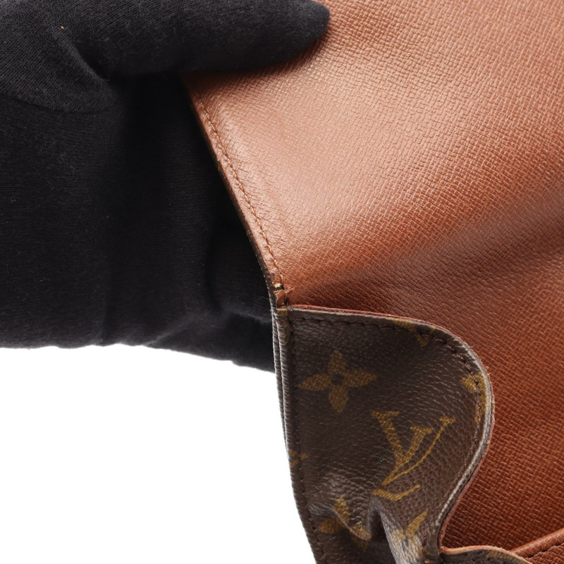 LOUIS VUITTON Cartouchiere 中型單肩包 M51253 字母帆布 二手 女士 LV-12