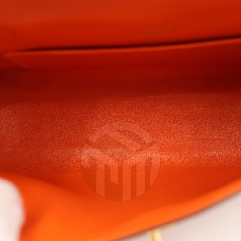 【飛天馬精品】HERMES 愛馬仕-Mini Kelly Pochette Niloticus 尼羅鱷鱷魚皮金扣"J刻"-4