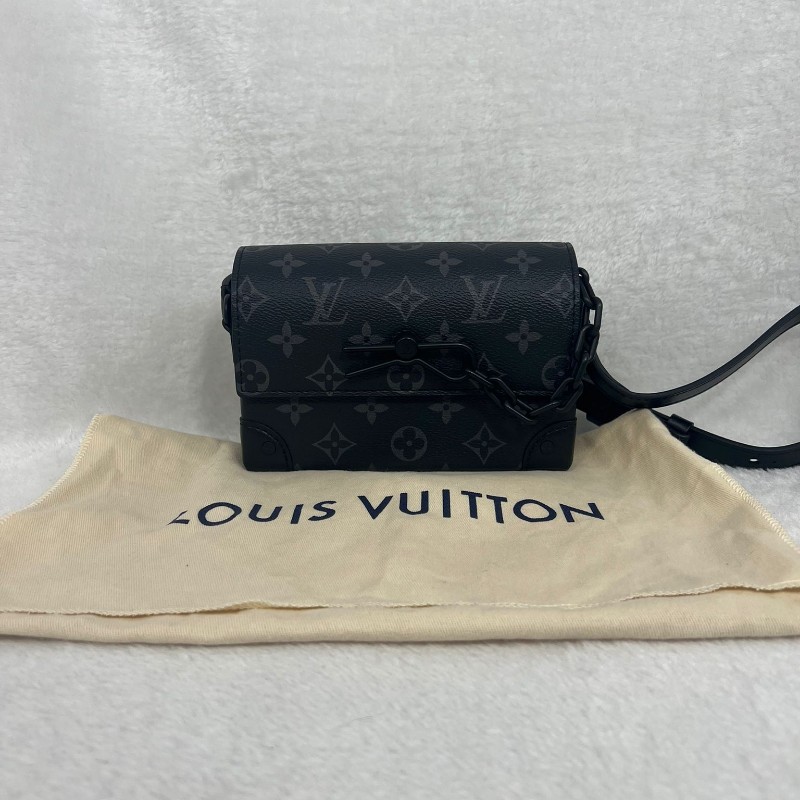 LV 黑老花 單肩包-0