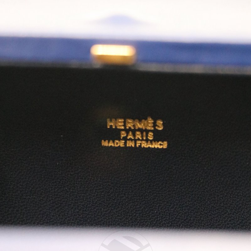 【飛天馬精品】HERMES 愛馬仕－Cadena Kelly Mini 小牛皮 1993年典藏款"D刻"-5