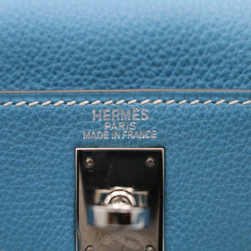 【飛天馬精品】HERMES 愛馬仕-Kelly Ado 20 銀扣"C刻"-5