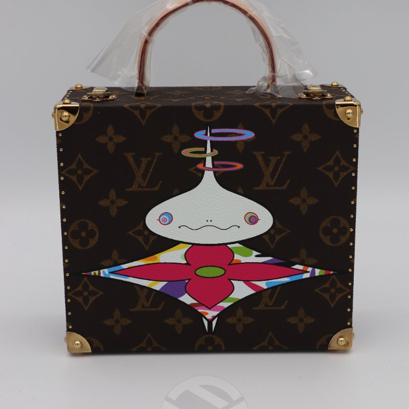 LOUIS VUITTON 路易威登 -手提木箱珠寶盒/LV x 村上隆 聯名款"洋蔥頭"-0