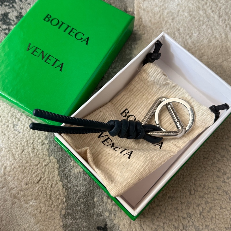 BOTTEGA VENETA 深海藍鑰匙圈(全新)-2
