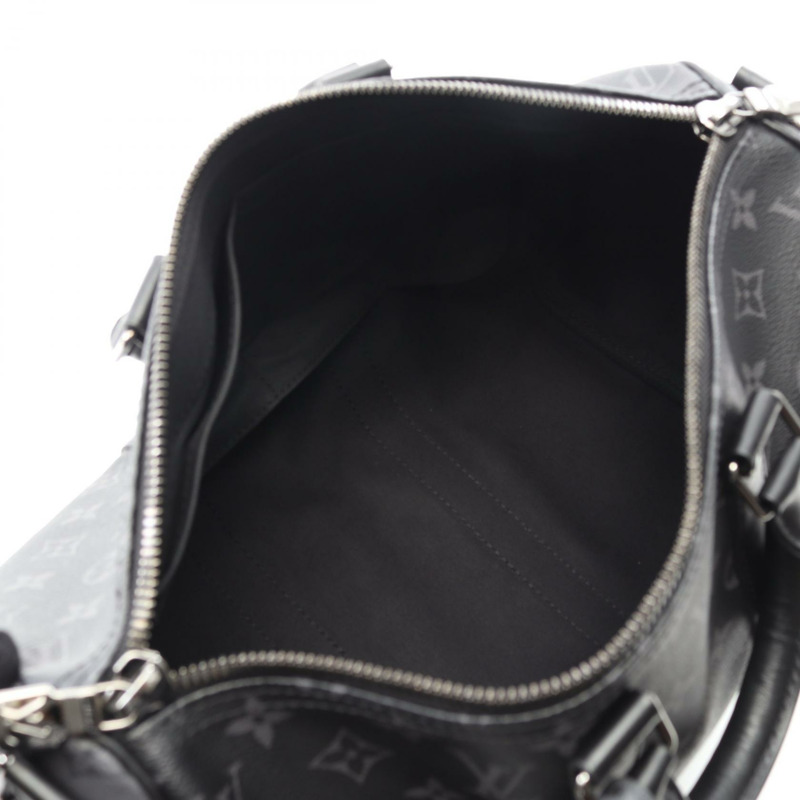 LOUIS VUITTON Keepall Bandouliere 35 單肩手提包 M46655 Monogram eclipse LV-2