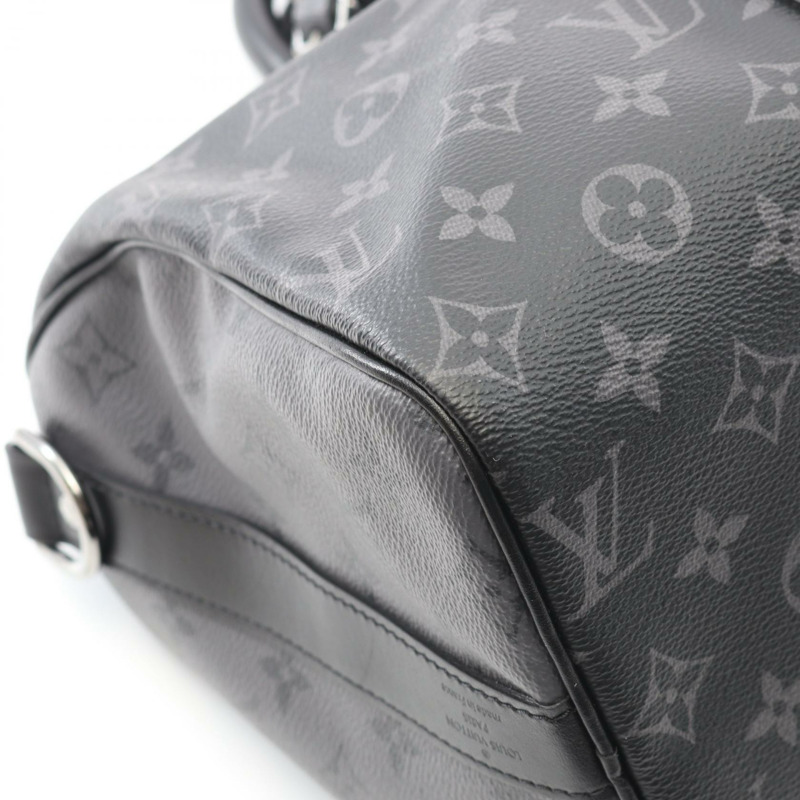 LOUIS VUITTON Keepall Bandouliere 35 單肩手提包 M46655 Monogram eclipse LV-5