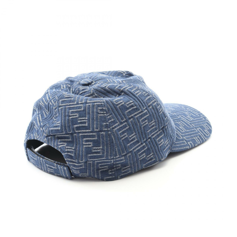 FENDI FF logo cap FXQ768AV93F0RBB 牛仔藍 新款 男款-1