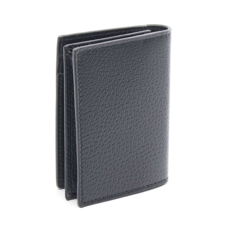 GUCCI GG Marmont 卡夾 428737DJ20T1000 皮革 黑色 全新 中性款-1