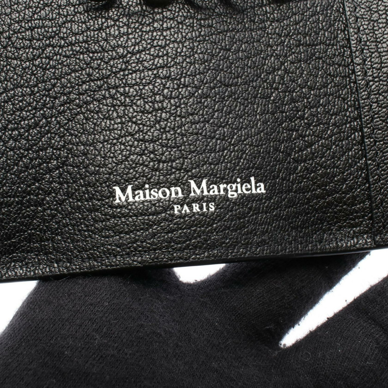 Maison Margiela 鑰匙圈 S55UA0026P4806T8013 皮革 黑色 全新 女款-3