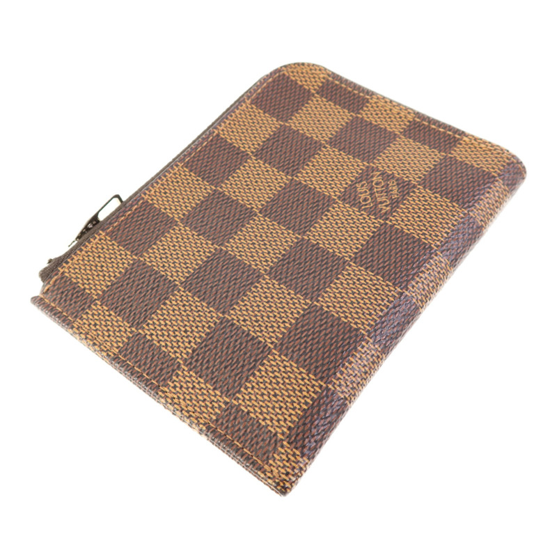 LOUIS VUITTON Damier Card Case銀扣卡片套-2