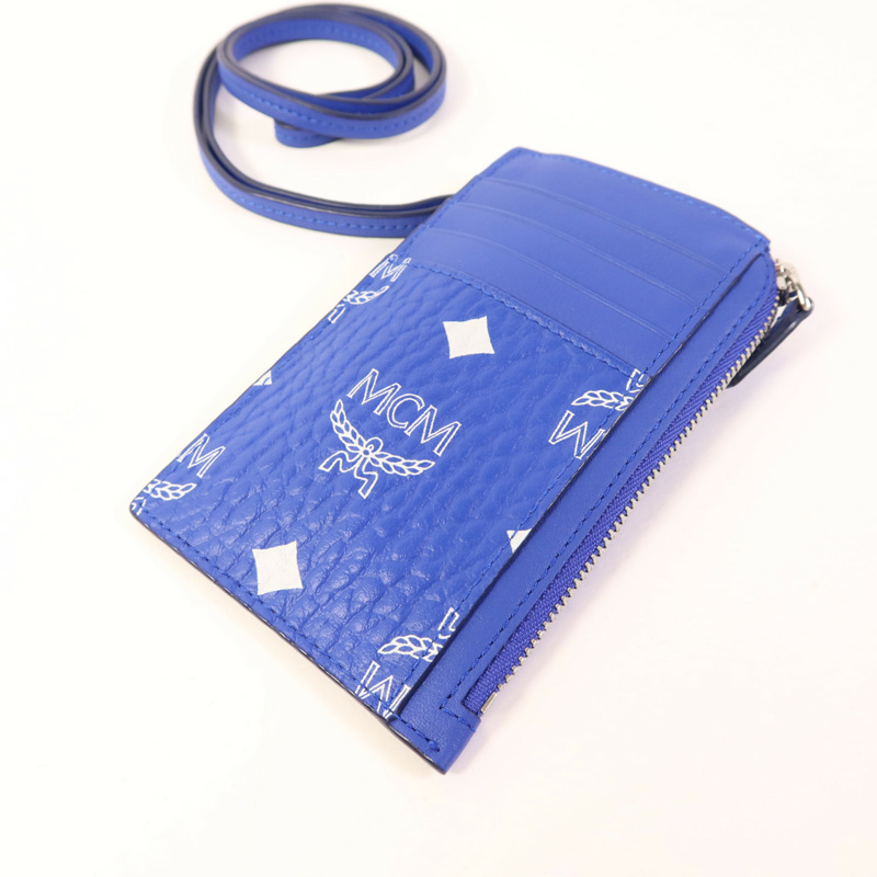 MCM 塗層帆布Card Case銀扣卡片套-2