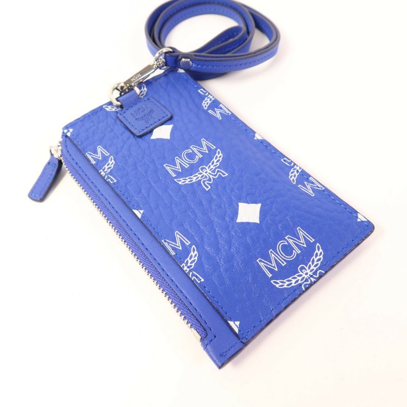 MCM 塗層帆布Card Case銀扣卡片套-3