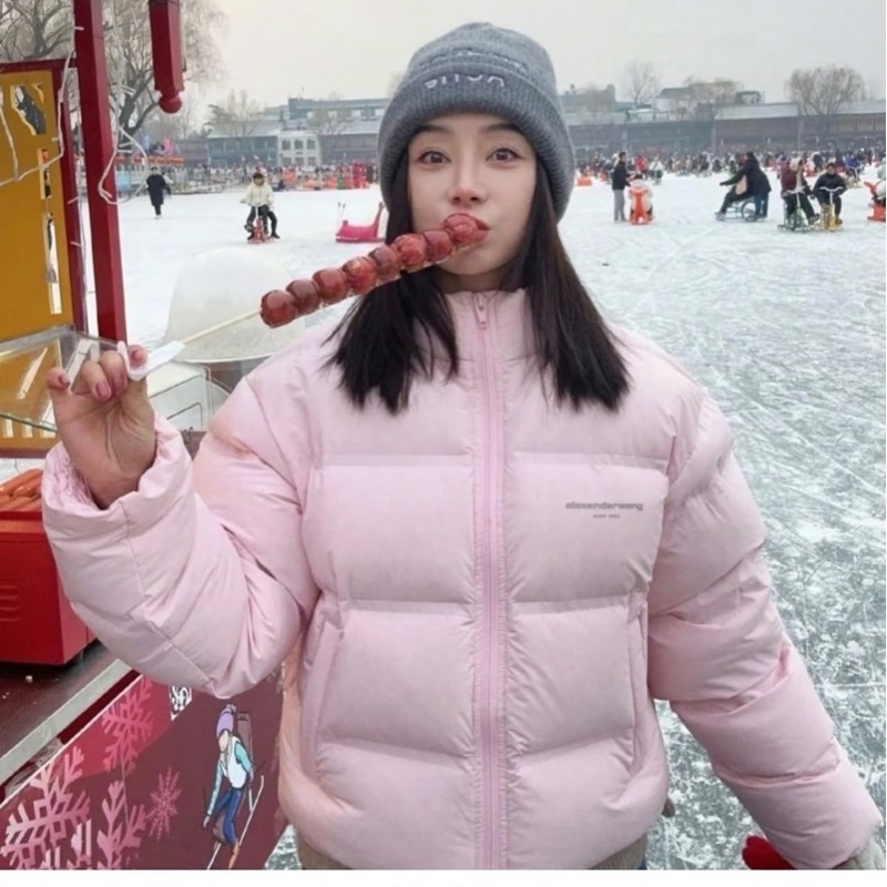 促銷品 Alexander Wang 羽絨 粉紅色 XS-1