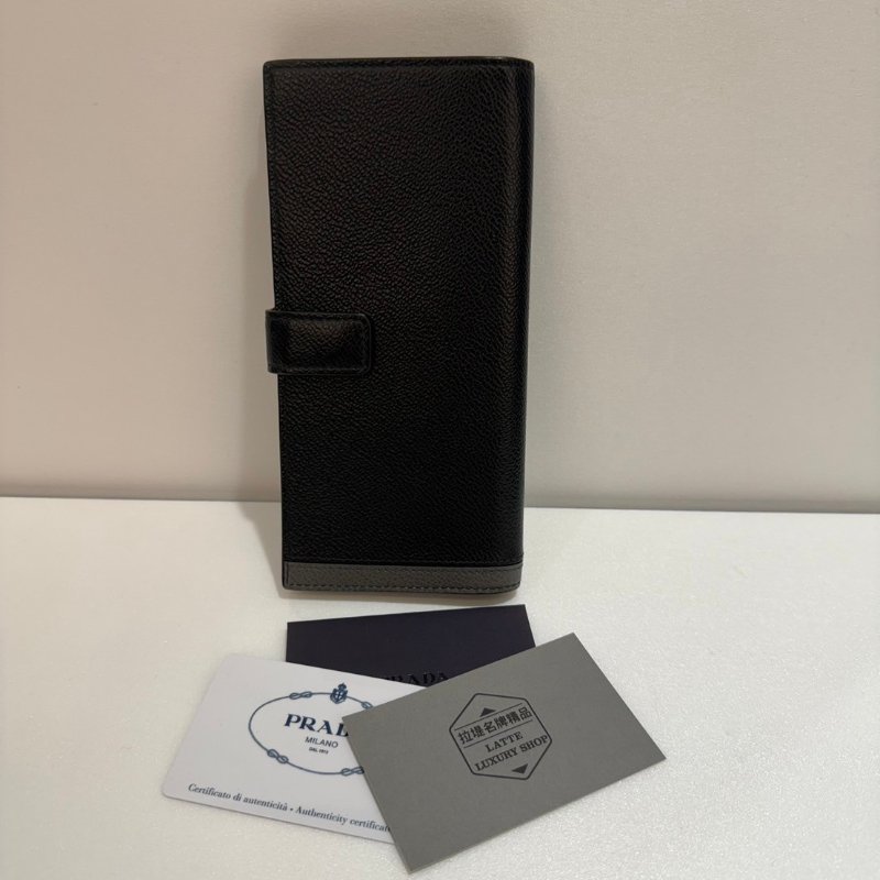 PRADA 對開長夾/皮夾 88成新-1