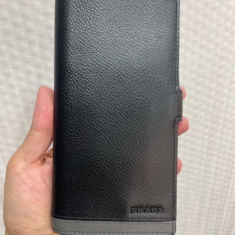 PRADA 對開長夾/皮夾 88成新-11