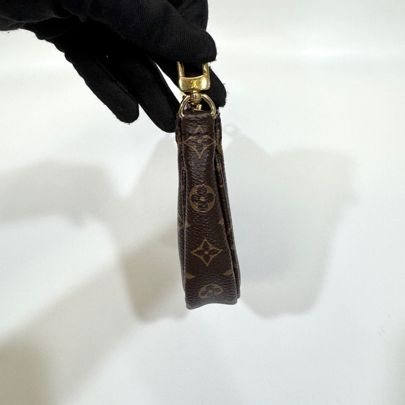 LV原花綠背帶五合一麻將包M44813-13